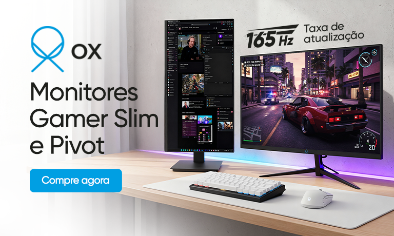 [OX] Linha de Monitores - Destaque